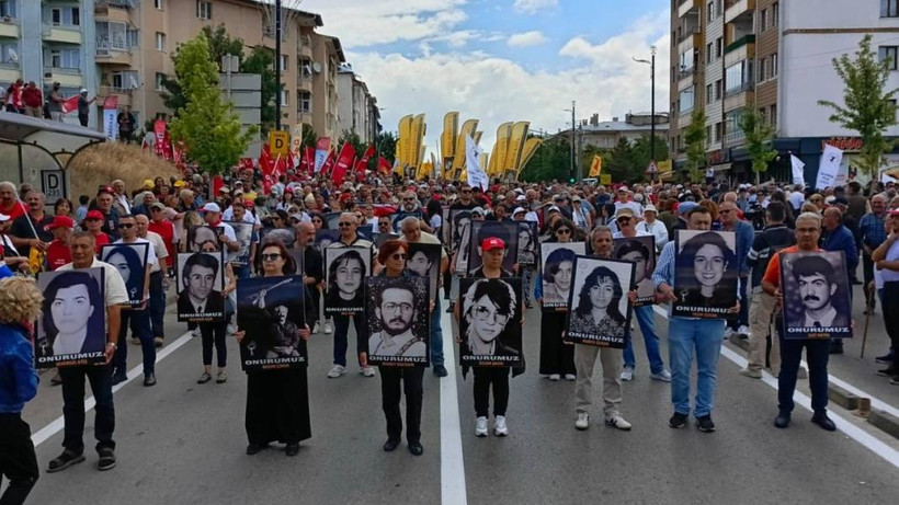 Sivas Katliamı'nın 31. yıldönümünde anma törenlerinden kareler - Resim: 3